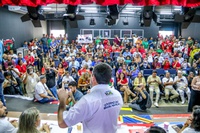 Ministro Boulos em Campo Grande: "Estamos aqui com o Fórum de Participação Social para escutar as demandas e encaminhar soluções"