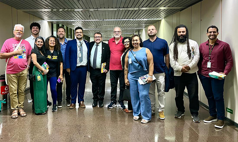 Reunião com organizações da sociedade civil. Fotos: Diretoria de Parcerias | SG