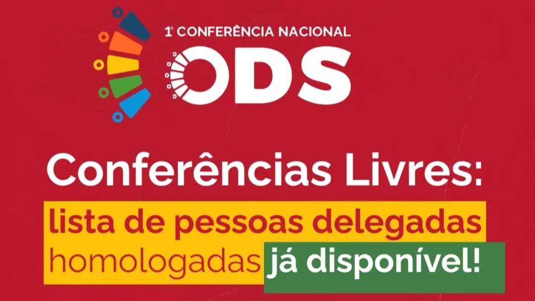 Foram 200 representantes da sociedade civil homologados para participar da etapa nacional