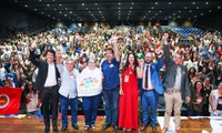 Ministro Guilherme Boulos participa da abertura do 1º Encontro Nacional do Programa Paul Singer de Agentes de Economia Popular e Solidária em Brasília