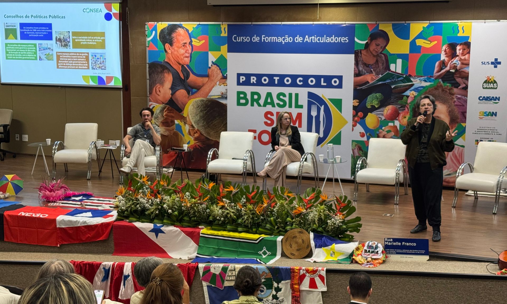 Elisabetta Recine ressalta o papel estratégico dos conselhos e dos articuladores na implementação do Protocolo Brasil Sem Fome