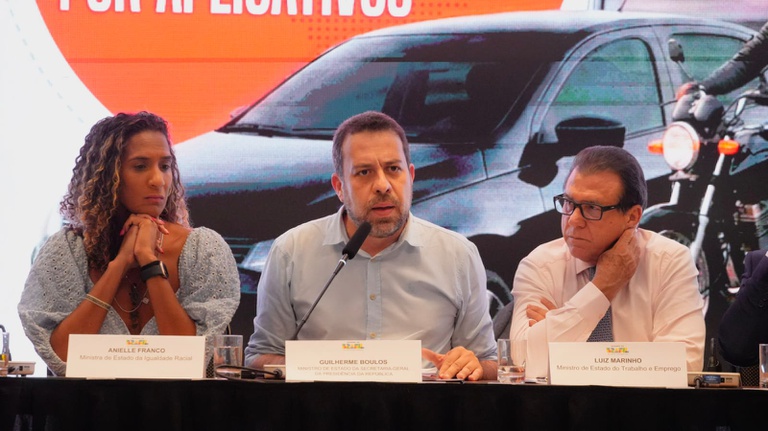 GTT dos Entregadores por Aplicativos. Fotos: Ruy Castro - ASCOM | SGPR