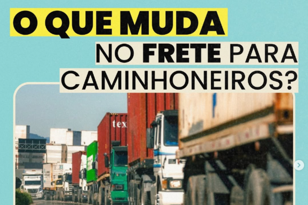 Frete com mais proteção e respeito a quem move o Brasil nas estradas: confira carrossel de imagens