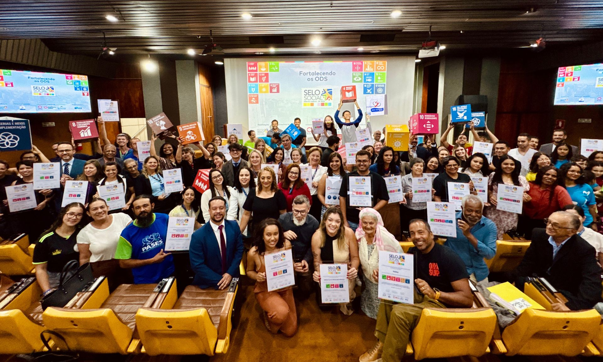 Mais de 40 organizações são certificadas pelo Programa Selo Social com apoio da CNODS