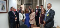 Dirigentes do Conselho Econômico e Social de Portugal conhecem participação social no Brasil