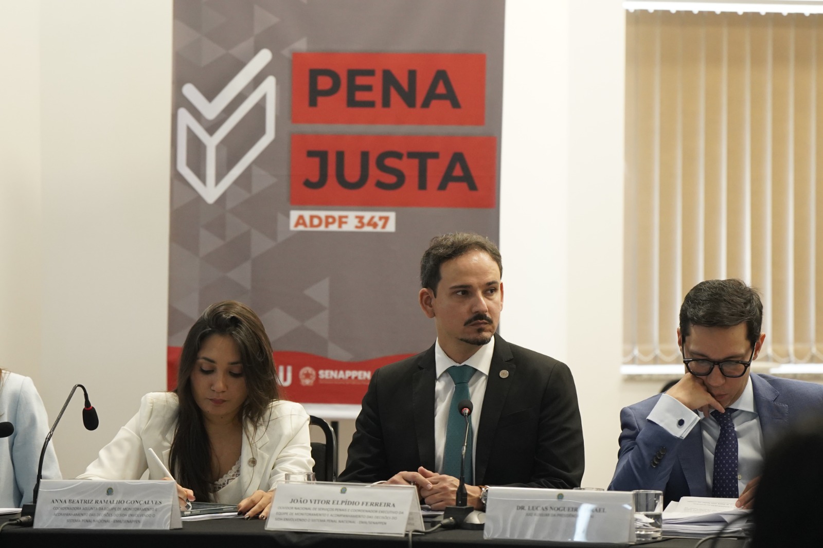 Reunião institucional acompanhada pela EMA - Senappen.