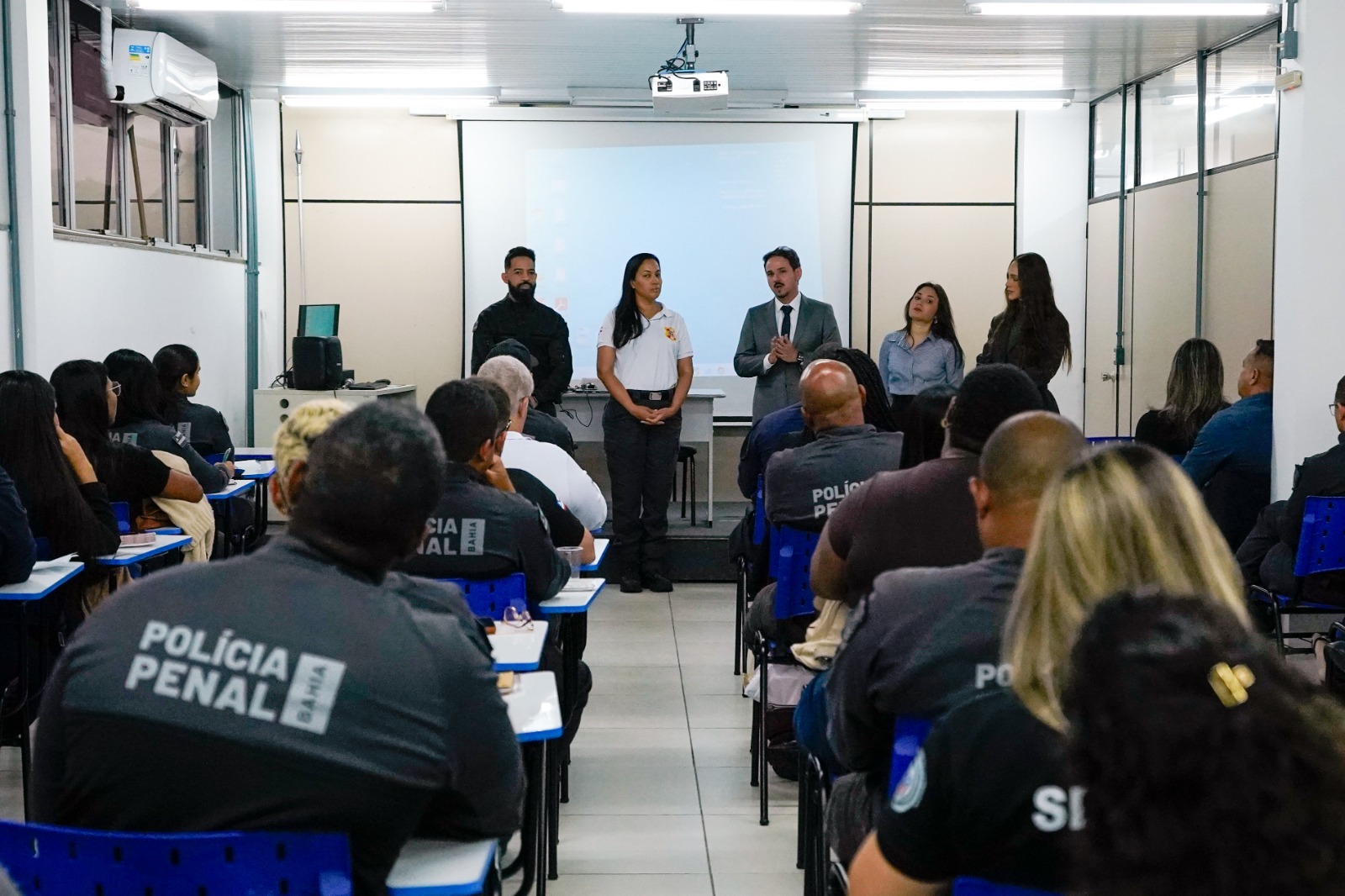 Curso ministrado para os servidores da SEAP-BA.