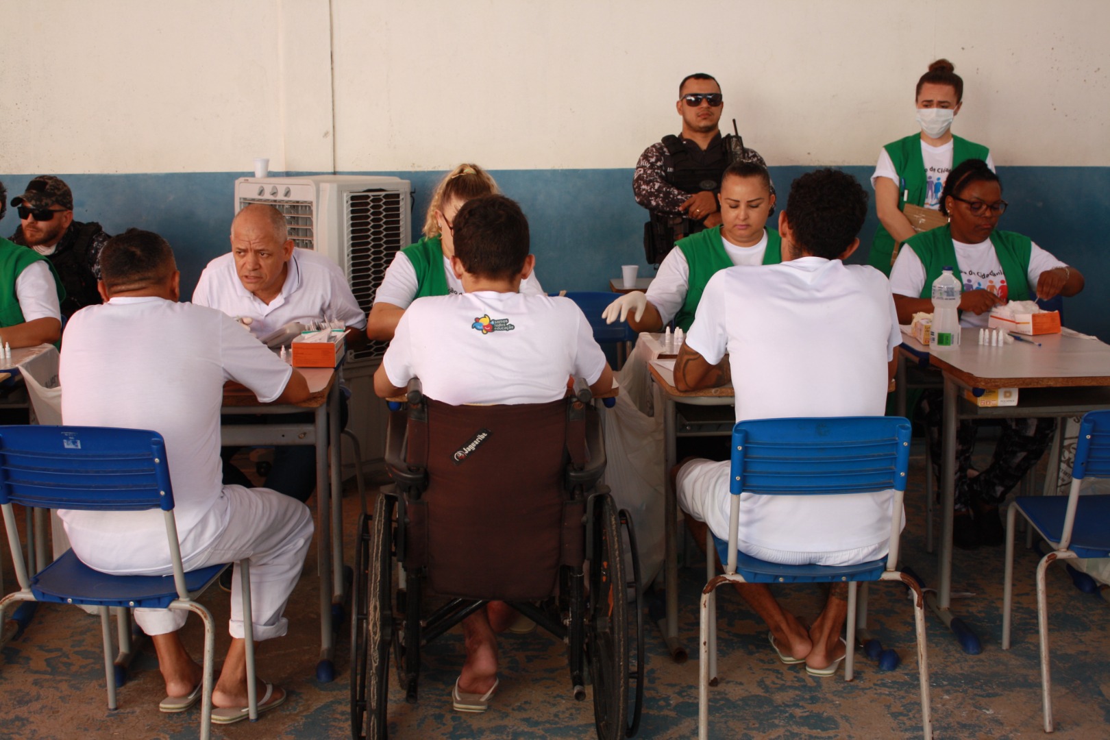 Ação de Cidadania atende mais de 2 mil pessoas privadas de liberdade no estado de Mato Grosso