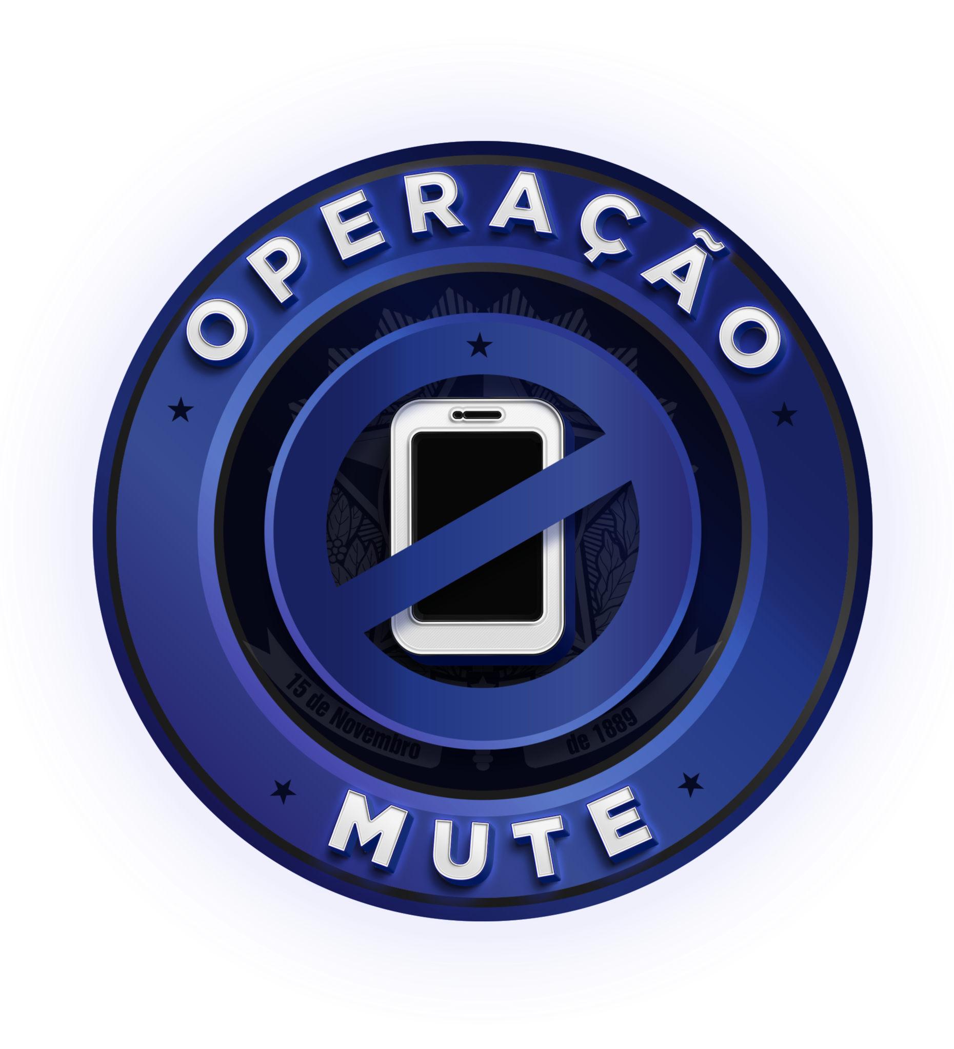 Selo da Operação Mute