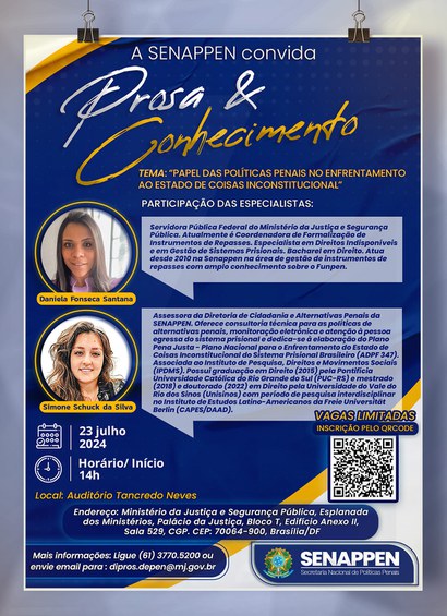 Inscreva-se através do QR Code