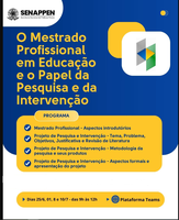 Curso aborda mestrado profissional, pesquisa e intervenção