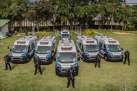 Depen faz doação de viaturas para 7 estados