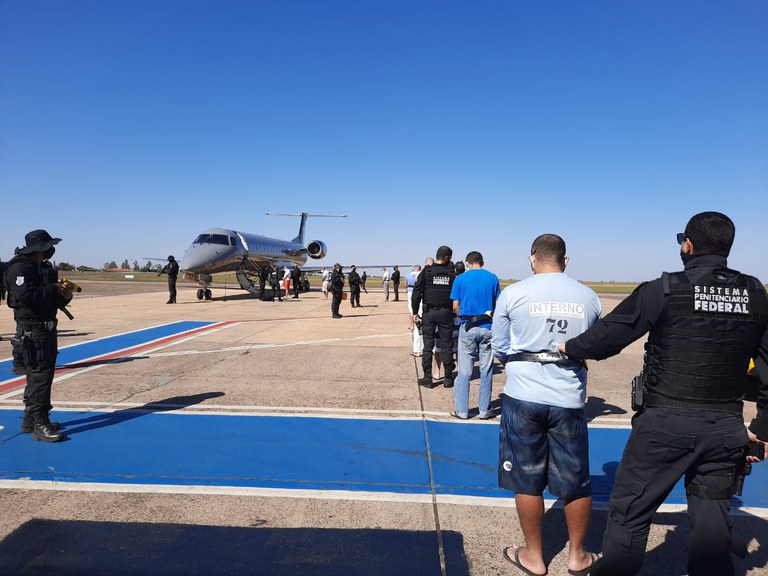 Escolta do Depen/Sistema Penitenciário Federal