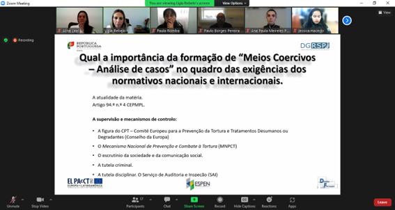 Depen participa do Ciclo de Reuniões Bilaterais BrasilPortugal no âmbito da Red de Academías Penitenciárias do Programa El PAcCTO 1.png