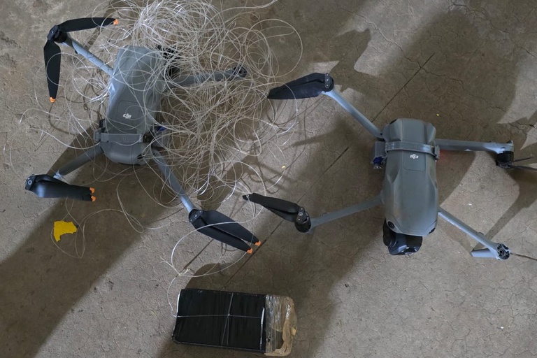 Força Penal Nacional e Polícia Penal de MS interceptam drones e materiais ilícitos em ação conjunta (1).jpeg