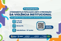 Inscrições abertas para capacitação sobre atendimento à população LGBTI+ e prevenção da violência institucional