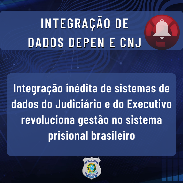 Integração de Dados entre DEPEN e CNJ
