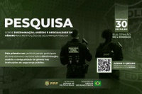 Pesquisa sobre gênero nas instituições de segurança pública está disponível para policiais penais até 30 de julho