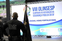Polícia Penal Federal participa da abertura da VIII Olimpíada de Integração da Segurança Pública do Distrito Federal