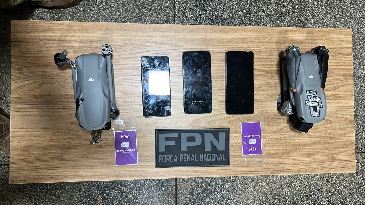 Policiais penais interceptam 18 drones e reforçam combate ao uso de tecnologia pelo crime em Mato Grosso do Sul