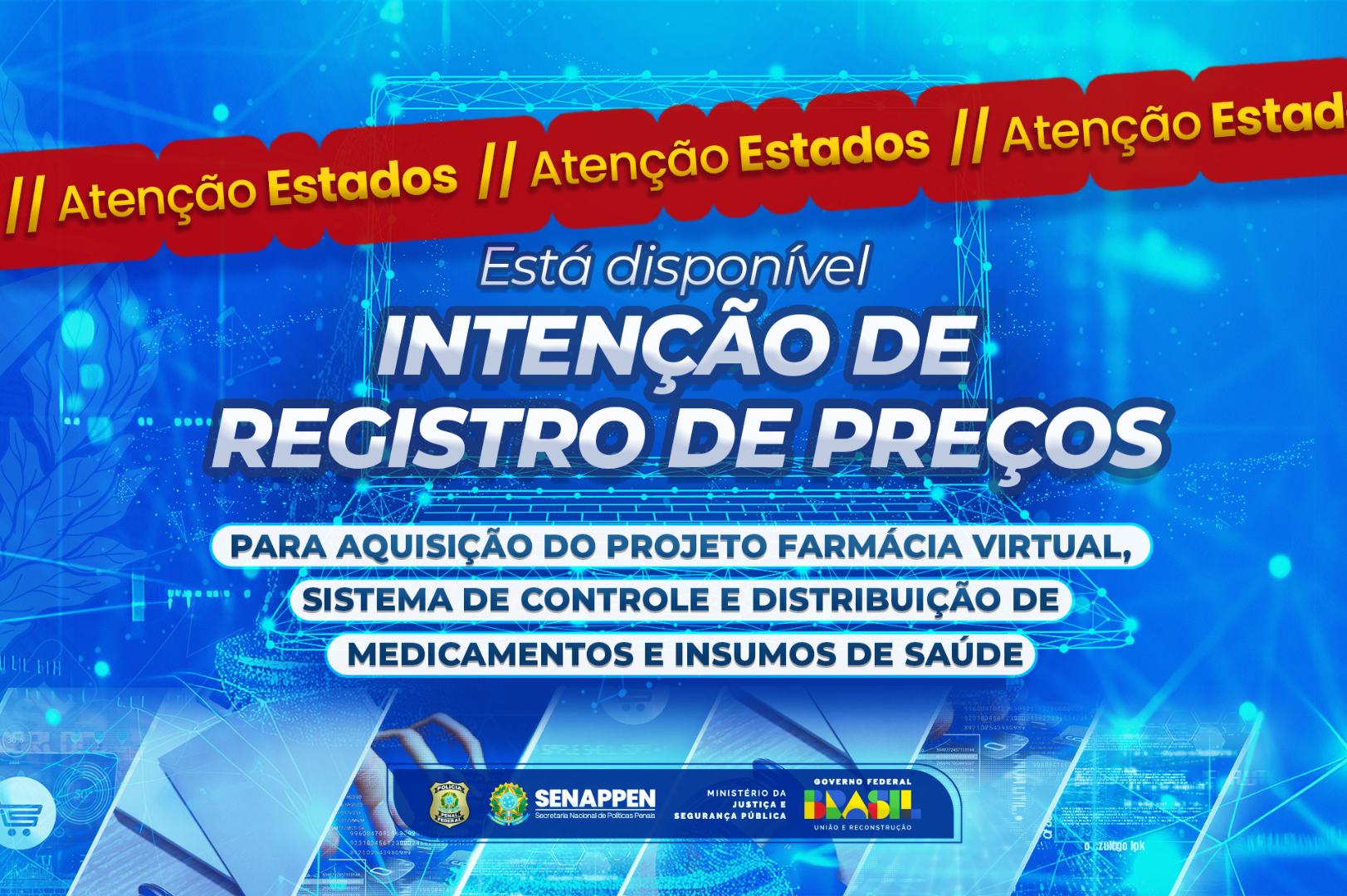 Publicada Intenção De Registro De Preços Para O Projeto Farmácia