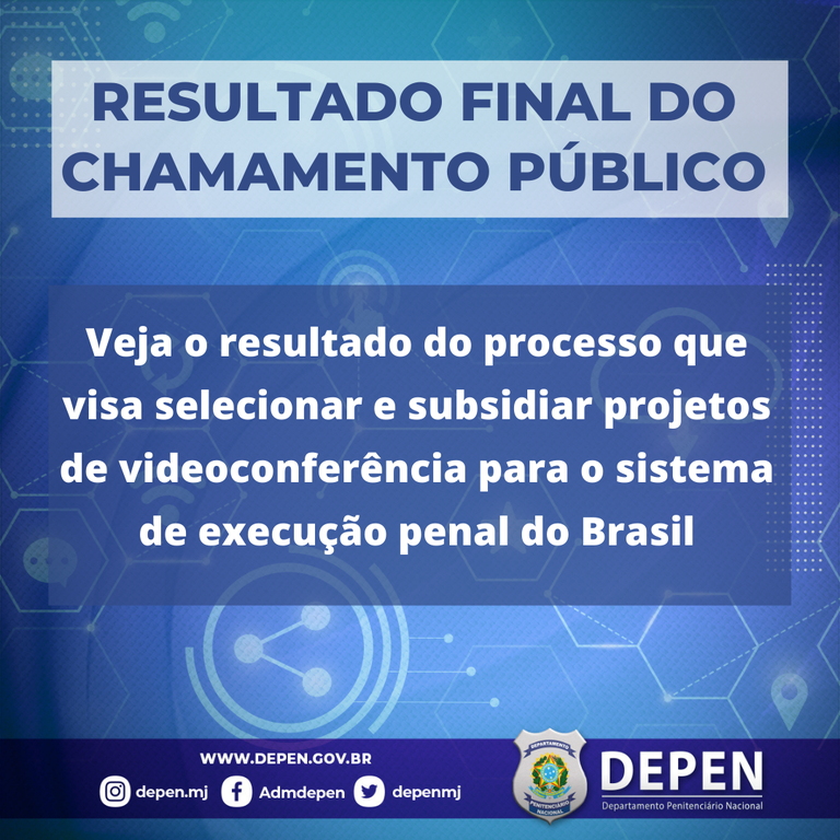 depen chamamento publico