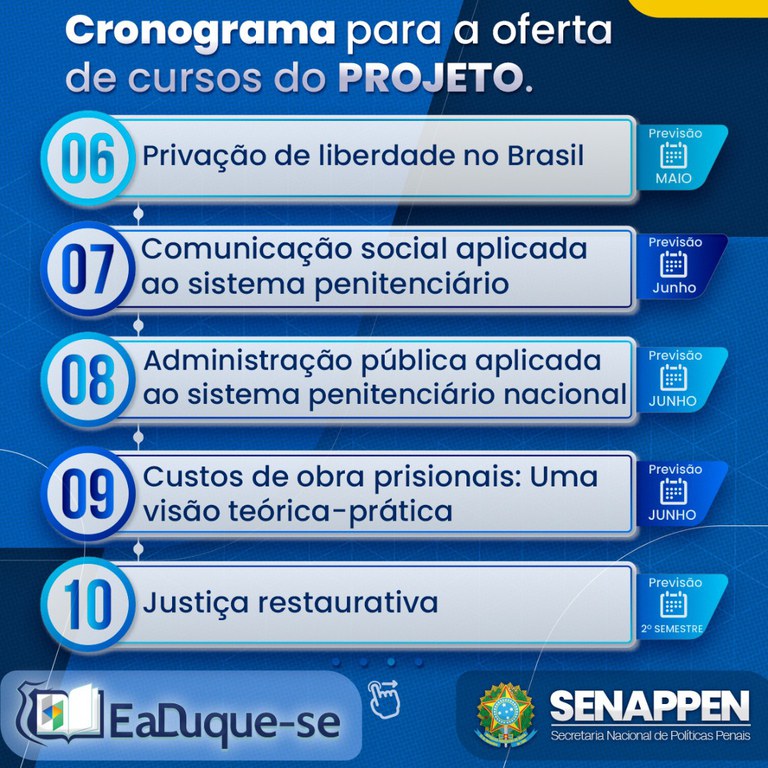 SENAPPEN lança Projeto EaDuque-se que beneficia servidores penitenciários de todo o País 3.jpg