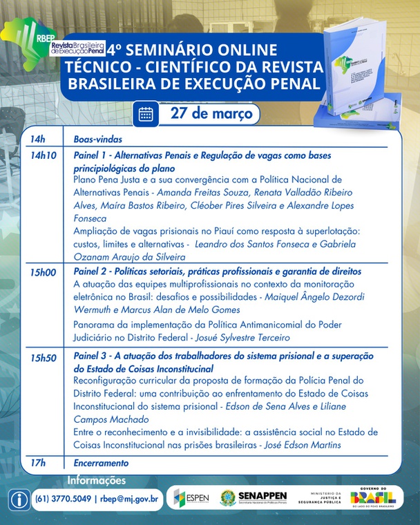 Programação segundo dia