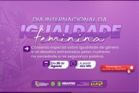 SENAPPEN promove roda de conversa alusiva ao Dia Internacional da Igualdade Feminina