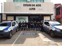 Servidores do Depen realizam estágio em Unidade de Monitoramento Eletrônico de Presos, em Rio Branco