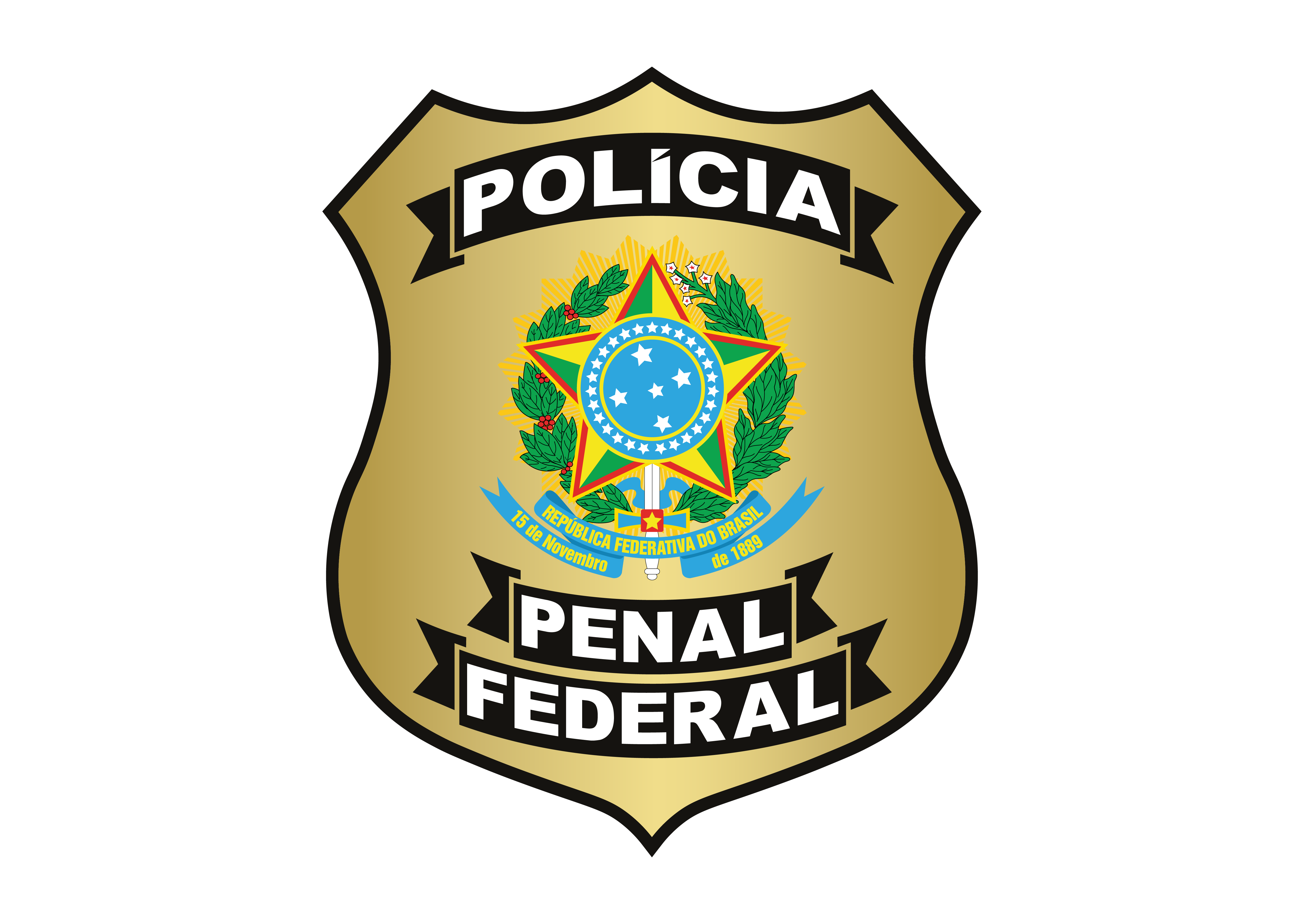 Brasão da Polícia Penal Federal
