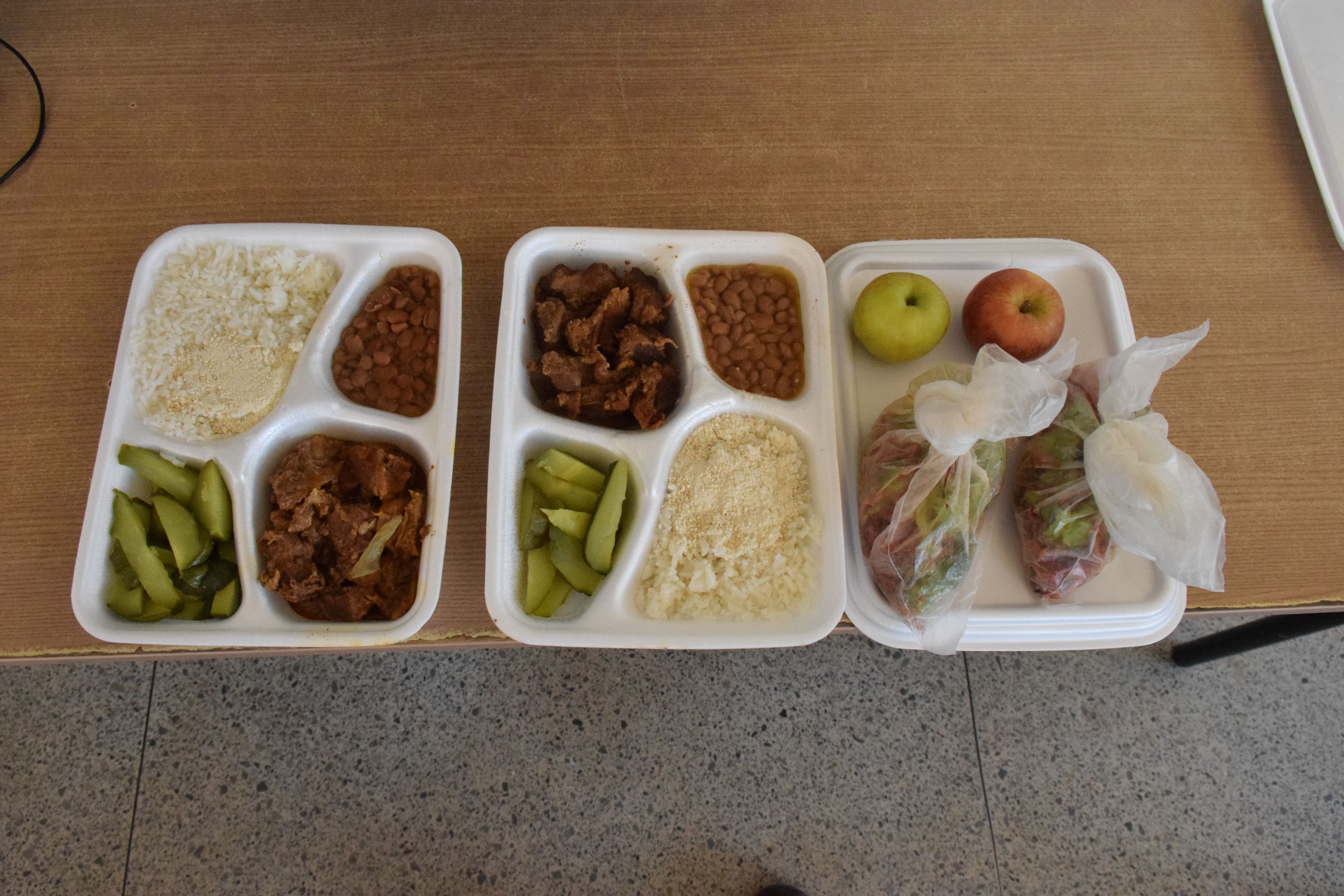 Alimentação do interno