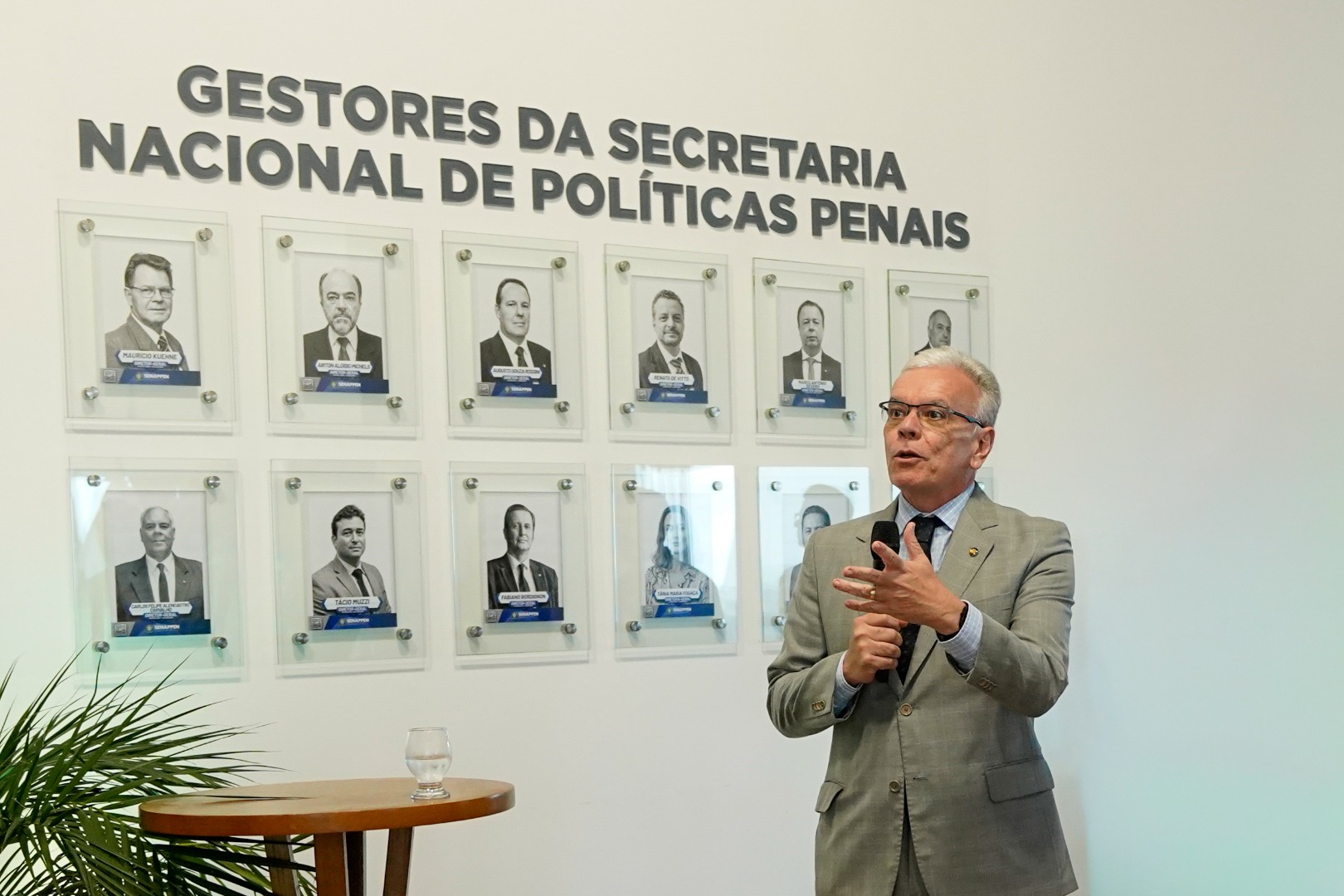 SENAPPEN inaugura Galeria de Dirigentes e homenageia ex-autoridades da PPF