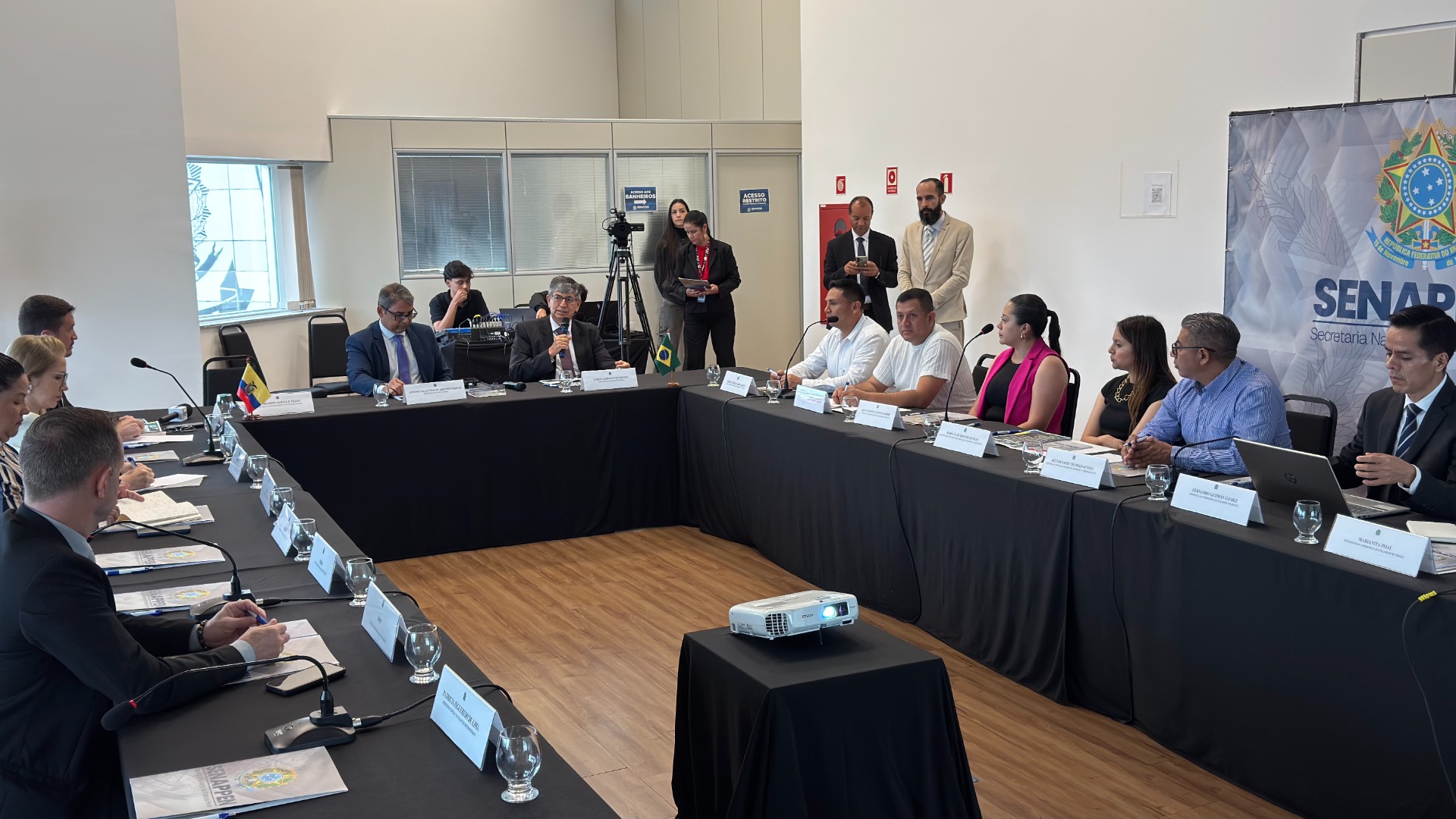 Brasil recebe delegação do Equador para conhecer políticas penais brasileiras