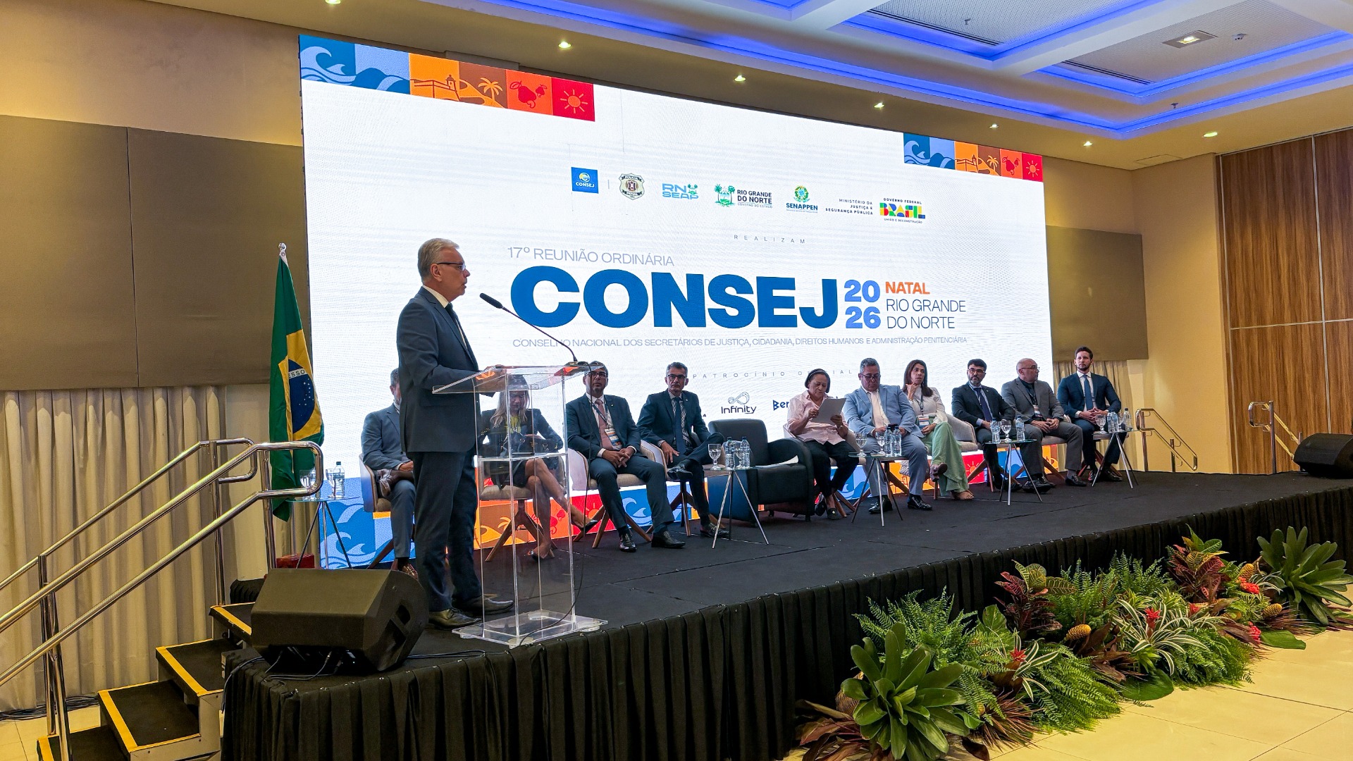 Na 17ª reunião do CONSEJ, SENAPPEN destaca investimentos e integração federativa na política penal