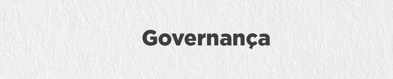 Imagem com o texto "Governança"