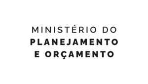 Fundo branco. Texto: Ministério do Planejamento e Orçamento