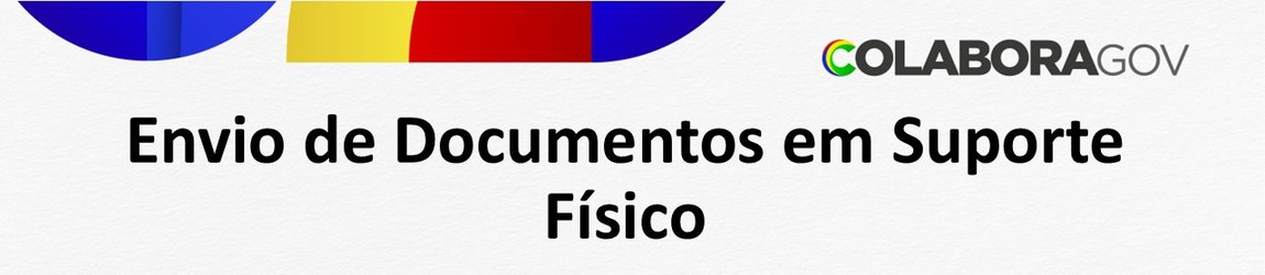 Envio de Documentos em Suporte Físico
