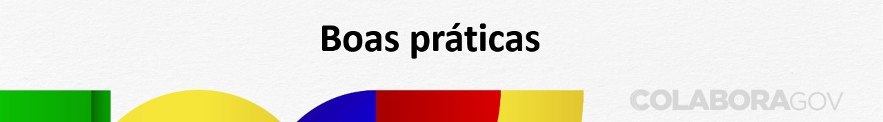 Banner boas práticas