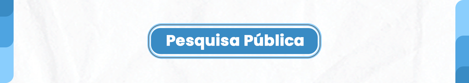 Banner Pesquisa Pública