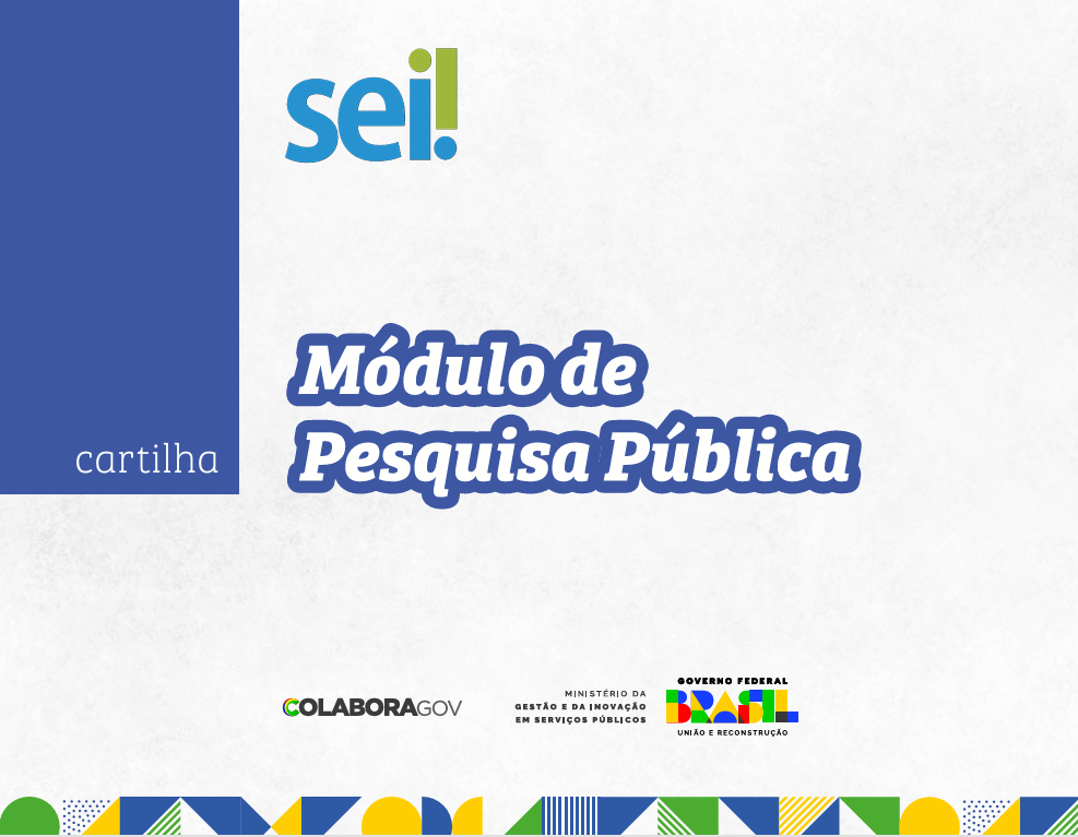 Cartilha do módulo de Pesquisa Pública