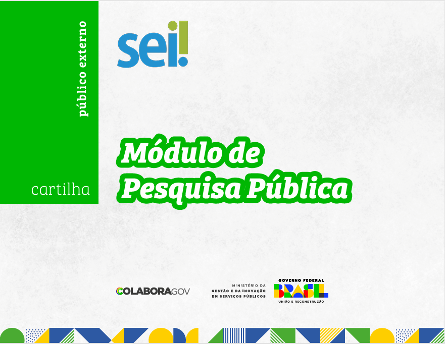 Guia prático do módulo SEI Pesquisa Pública