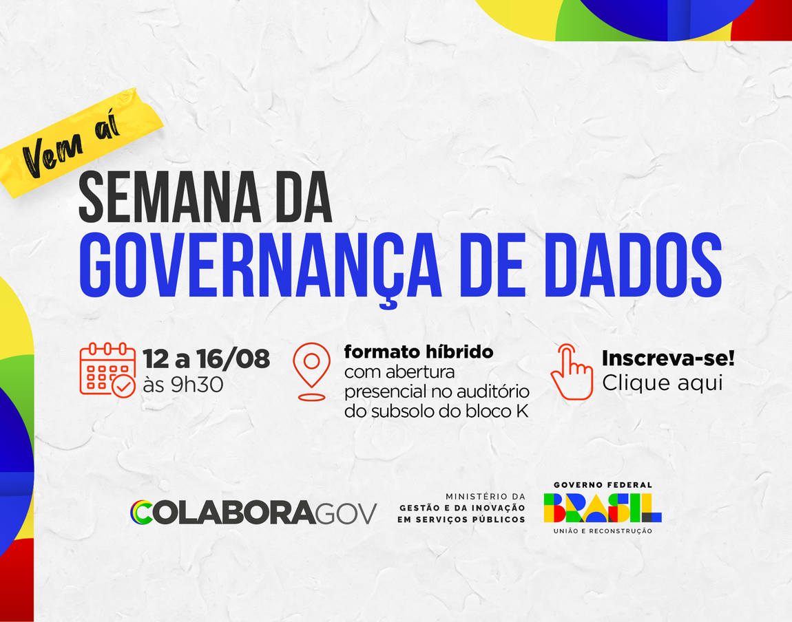 imagem ilustrativa com data, local e nome do evento.