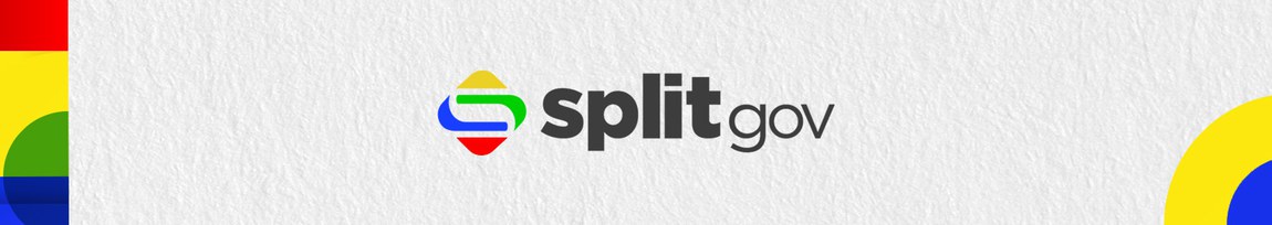 Card com logotipo Splitgov
