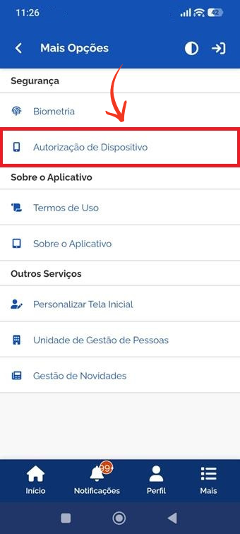 Autorização de Dispositivo