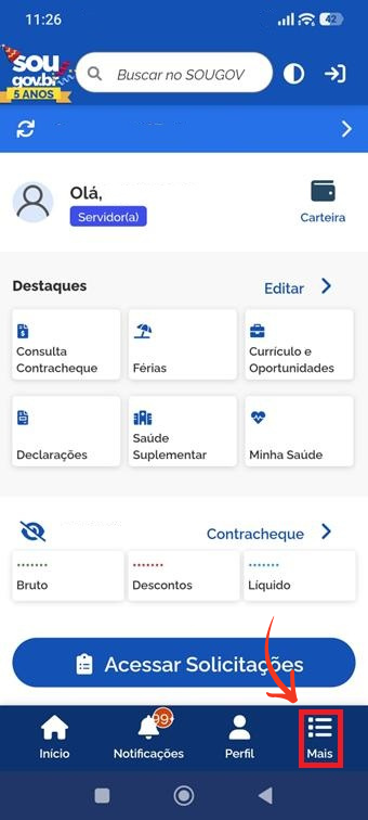 Tela Inicial - Home