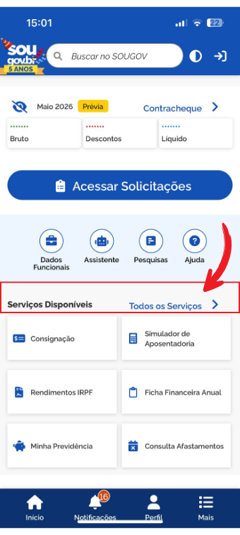 Todos os Serviços