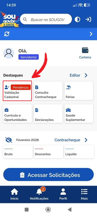 Validação Cadastral