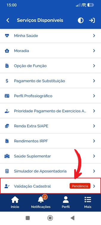 Validação Cadastral