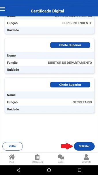 Transparência com o certificado digital